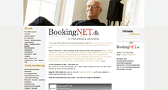 Desktop Screenshot of bookingnet.dk